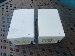 Vintage Metal File Pharmacy Prescription Box Industrial Ephemera Rx