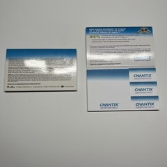 Chantix Pharmaceutical Drug Rep Sticky Note Pack x 2