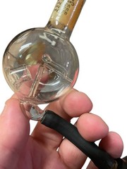 Antique Glass Medical Inhaler w Bulb Patented Seattle WA