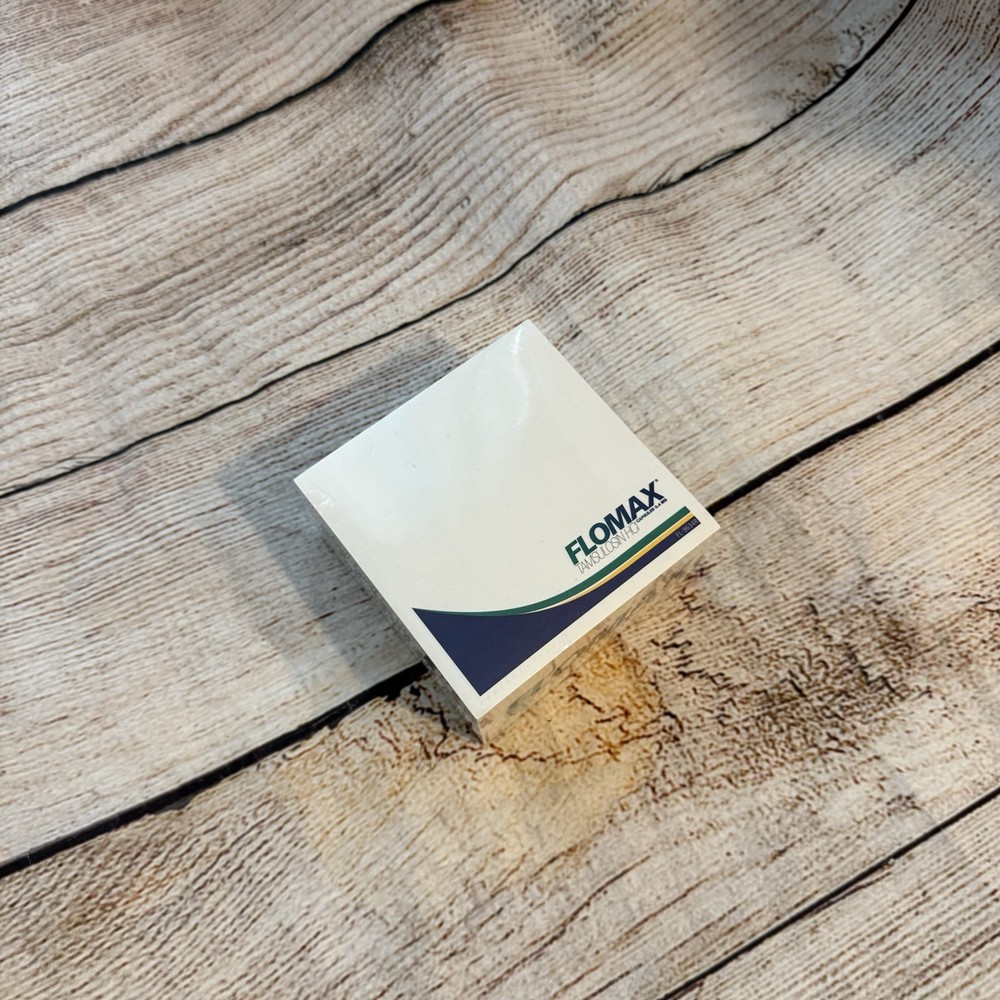 Flomax Pharmaceutical Rep Advertising Post-It Notes Cube Sealed New