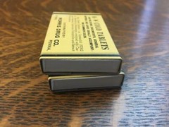 Lot of 2 Vintage K.W. Cold Tablets Morris Drug Co. Pill Cardboard Box Empty KW