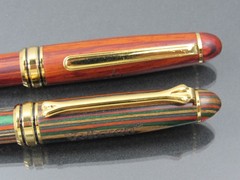 Stained Wooden Voltaren & Estraderm PENCIL & PEN Drug Rep Pharmaceutical RARE