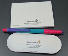 Seroquel PEN, Sticky Notes, Page Flags Drug Rep Pharmaceutical Promo Advertising