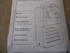 NEXIUM PHARMACEUTICAL DRUG REP ADVERTISING NOAA 9V WEATHER RADIO *NEW*