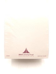 New Zetia Drug Rep Pharmaceutical Sealed Note Pad Cube 11/02