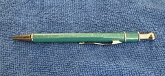 Diflucan Pfizer Drug Rep Click Metal Pen Promotional Teal Green Working Writes