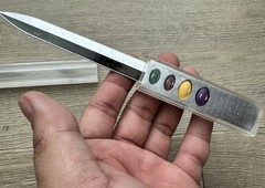 VINTAGE AYERST PREMARIN ADVERTISING SALESMAN LETTER OPENER PHARMACEUTICALS SALES