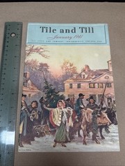 Tile And Till Magazine Eli Lilly And Company January 1941 – Indianapolis Indiana