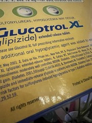 Glucotrol XL (glipizide) Clipboard Vintage Pharma Rep Merch 2002 Pfizer