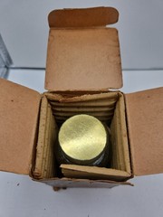 Vintage Red Cross Vaporizing Salve Original Box Amd Jar With Contents..