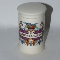 Y2K Ceramic Apothecary Jar Apotheek Veen Vijfhuizen 2000 Delft Style