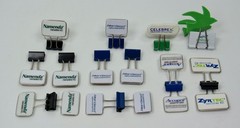 Namenda Avandamet Amitiza Zyrtec Binder Clips Drug Rep Pharmaceutical Lot of 12
