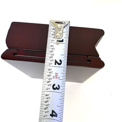NEW Niaspan Niacin Pharmaceutical Cherry Wood Picture Frame Clock Premium Pharma