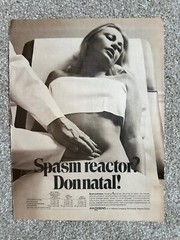 Vintage Donnatal Pharmaceutical Single Page Magazine Advertisement