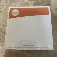 Aptivus Pharmaceutical Drug Rep Notepad Sticky Notes Promo Advertising Gift 2005