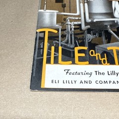Tile And Till Magazine Eli Lilly And Company September 1935 Indianapolis Indiana
