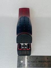 Ultram ER Drug Rep Promo Stapler – Red Translucent Stand-Up Ergonomic Squeeze