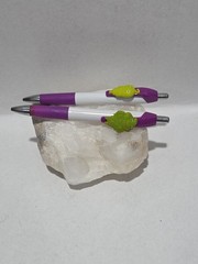 2 PHARMACETUICAL DRUG REP PENS NEW ACTOS pioglitazone CHL Purple Both Write.