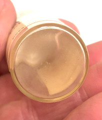 Vtg 1966 Glass Ablin Drug Store Prescription Pill Bottle Illinois -Ms Brandt