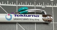 Tekturna Ballpoint Pen Novartis Aliskiren Pharmaceutical Promotional Advertising