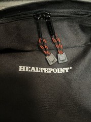Pharmaceutical Drug Rep Backpack TheraSeal Healthpoint Black Doctor Gift