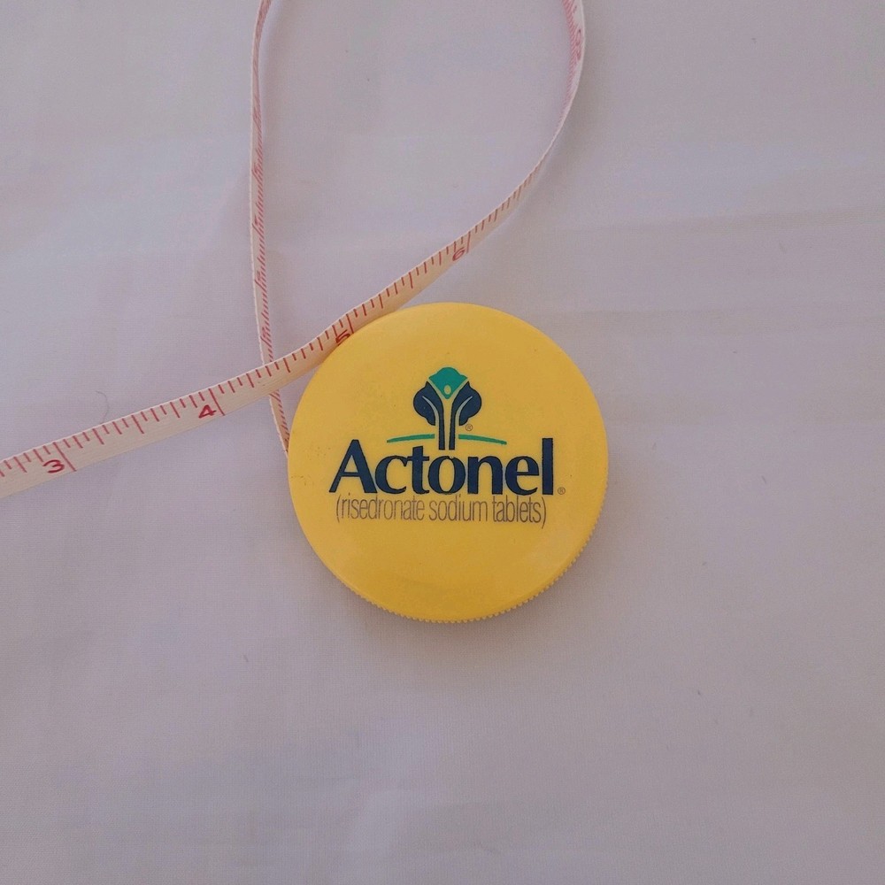 Pharmaceutical Drug Rep Promo Actonel Tailor’s Tape Measure 60″ 90s