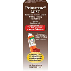 (2 pack) Primatene MIST Epinephrine Oral Inhalation Aerosol