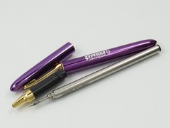 Exquisite Metallic Purple Zyprexa PEN Drug Rep Pharmaceutical Promo Last One