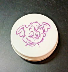 Allegra Pill Cup Telescoping Pharmaceutical Drug Rep Advertising Elephant Case