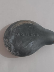 Vintage Tabron Parke-Davis Fetus Paperweight Macabre Pharmaceutical Oddity