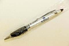 Pharmaceutical Rep Pen Actonel Heavy Metal Black on Silver New in Sleeve