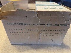 Vintage 1950s Shadow-Enz Prophylactics Master Box Set Condoms Trojans Pharmacy