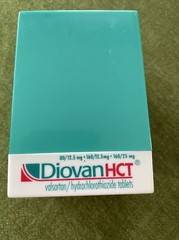 Diovan / Diovan HCT desk pen pencil holder from Novartis Pharmaceuticals
