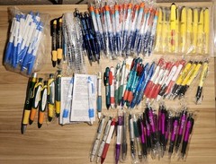 Pharmacy Promo Pen Lot Collection – Includes 4+ Pounds Of Unique Pens (Read)