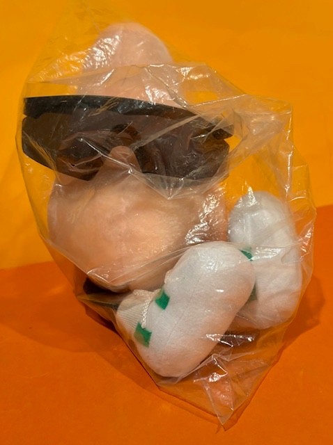 ATROVENT Nasal Spray Plush Nose w/ Sunglasses/Sneakers, Collectible, NEW/SEALED