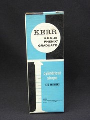 Kerr Glass Pharmaceutical N.B.S 40 Phenix Graduate Cylindrical Shape Cylinder #2