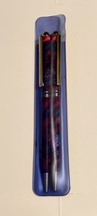 2x Vintage RARE Pharmaceutical NORVASC DRUG REP PEN Pair Artistic Colors Heavy
