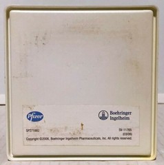 Pfizer 2006 Desk Sticky Note Pad, Pen Holder Shifting Images Spiriva HandiHaler
