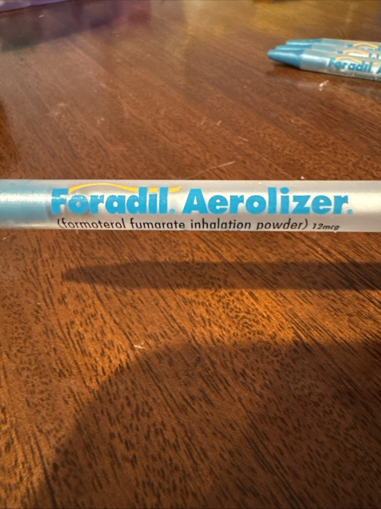 Vintage Pharmaceutical Advertisement Promotional Pen Foradil Aerolizer