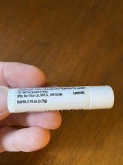 Tubbs Snowshoes Lip Ice Promotional Lip Balm Tube, Circa 2000