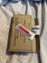 Vintage 1950’s Marion Health & Safety First Aid Antiseptic Applicators Medicine