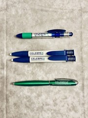 CELEBREX PHARMACEUTICAL REP PENS RETRACTABLE ASSORTED LOT OF 4