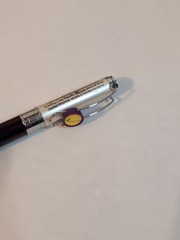 Avapro Metal Heavy Purple Pen Drug Rep Representative Twist To Write Irbesartan