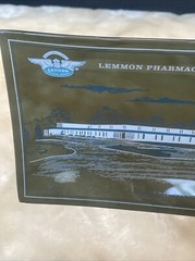 Pharmacy Advertising Tray 1966 Lemmon Pharmacal Co. Sellersville Pennsylvania