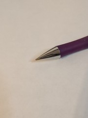 Avapro Metal Heavy Purple Pen Drug Rep Representative Twist To Write Irbesartan