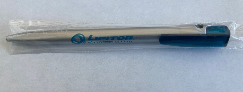 LIPITOR Pharmaceutical Drug Rep Pen VERY RARE Advertising Collectible