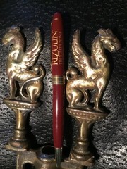Rare Rezulin Heavy Drug Rep Pharmaceutical Burgundy Twist Pen