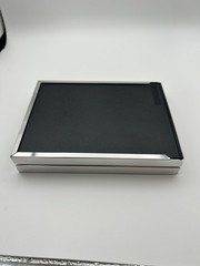 Drug Rep Metal Perpetual Calendar Photo Frame ‚Right Here Right Now‘ Abbott Labs