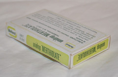 Vintage Bullard Merthiolate Box Empty Tubes First Aid Medicine Pharmacy Medical