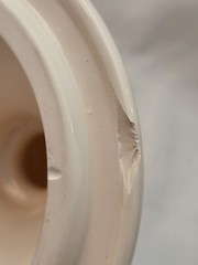 VTG Apothecary HASHISH Ceramic Canister/Jar & Lid Sigma Tastesetter By Towle HTF